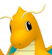 cabeça do Dragonite